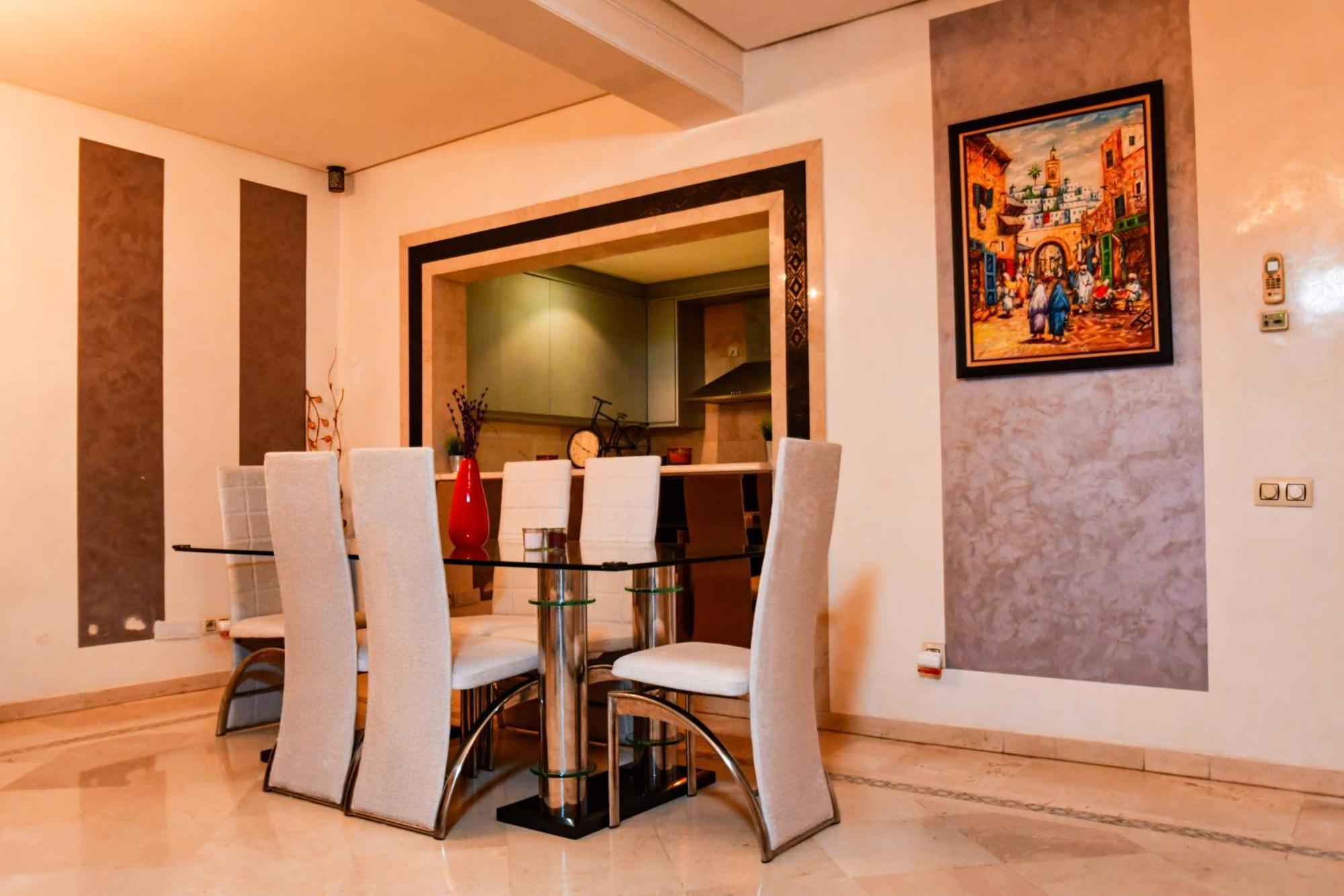 Appartement Haut Standing Gueliz Plaza มาร์ราเกช ภายนอก รูปภาพ
