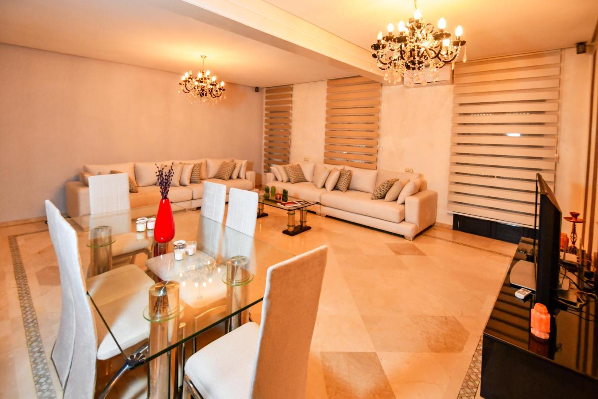 Appartement Haut Standing Gueliz Plaza มาร์ราเกช ภายนอก รูปภาพ