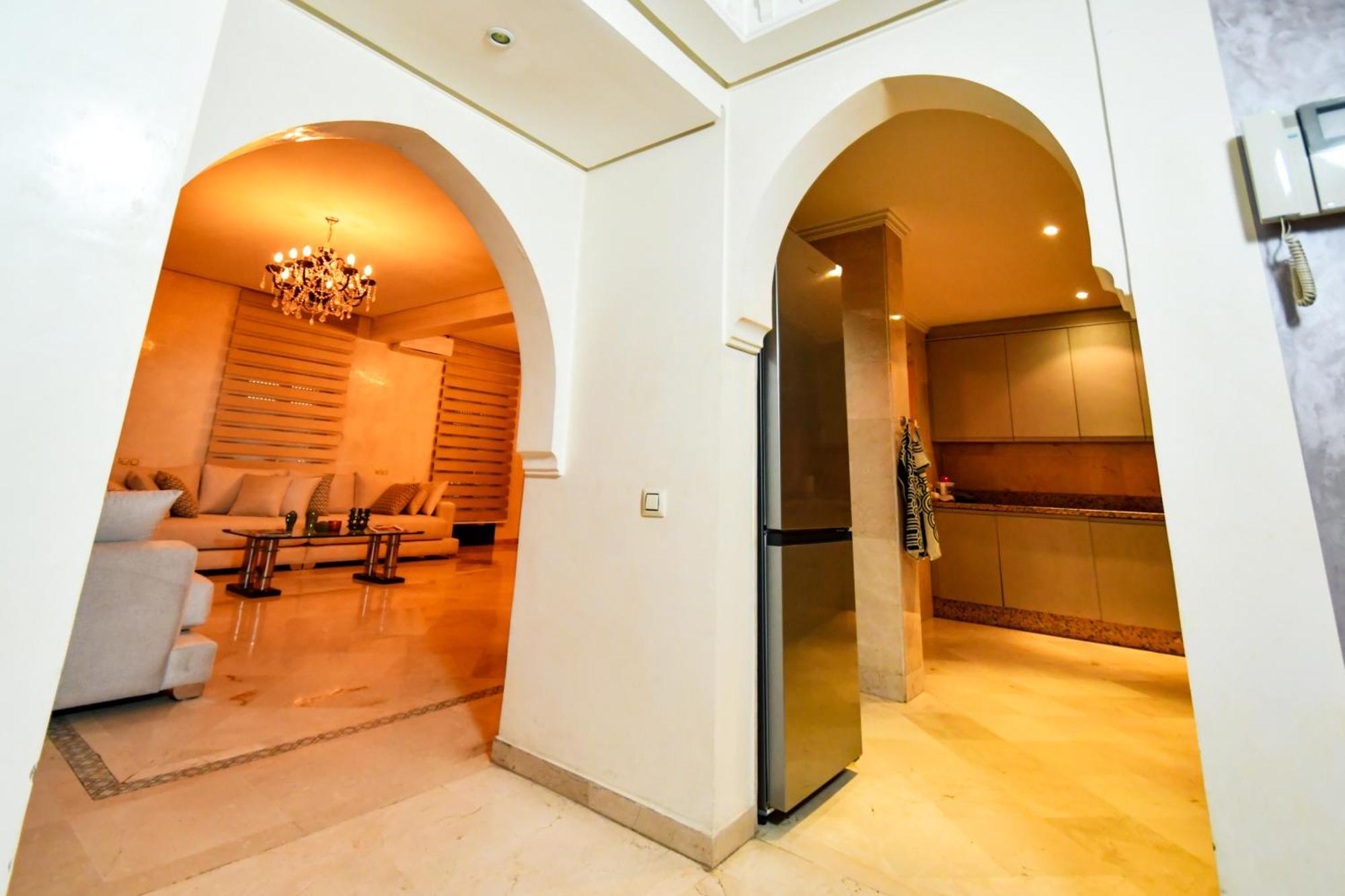 Appartement Haut Standing Gueliz Plaza มาร์ราเกช ภายนอก รูปภาพ